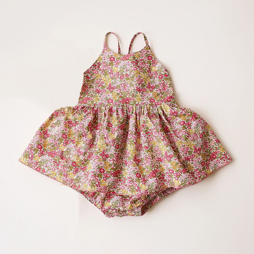 Baby Summer Clothes Floral Baby's Gown